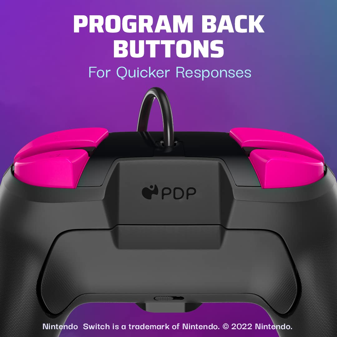 Mando Nintendo Switch Pdp Rematch - Negro con Jack 3.5mm Mando Nintendo Switch Pdp Rematch - Negro con Jack 3.5mm